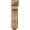 Ekena Millwork Balboa Arts and Crafts Rough Sawn Bracket w/ Offset Brace, Western Red Cedar, 8"W x 24"D x 36"H BKT0806X24X36BOA03RWR - alternate 4